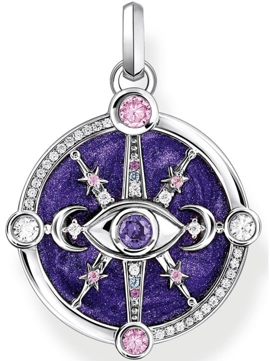 ciondolo Thomas Sabo PE956-473-13 Pendant eye with cosmic details