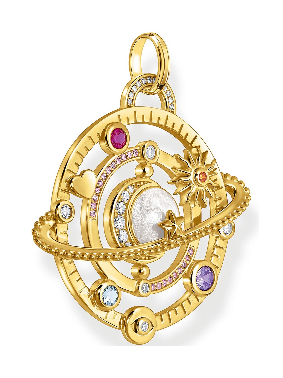 ciondolo Thomas Sabo PE953-776-7 Pendant with planet ring