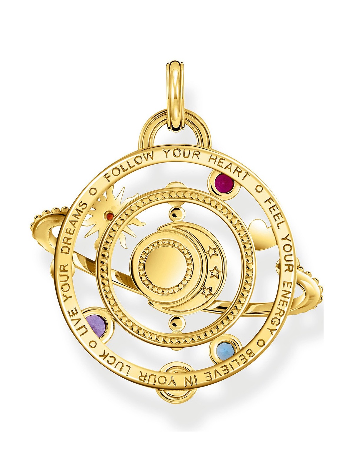 ciondolo Thomas Sabo PE953-776-7 Pendant with planet ring