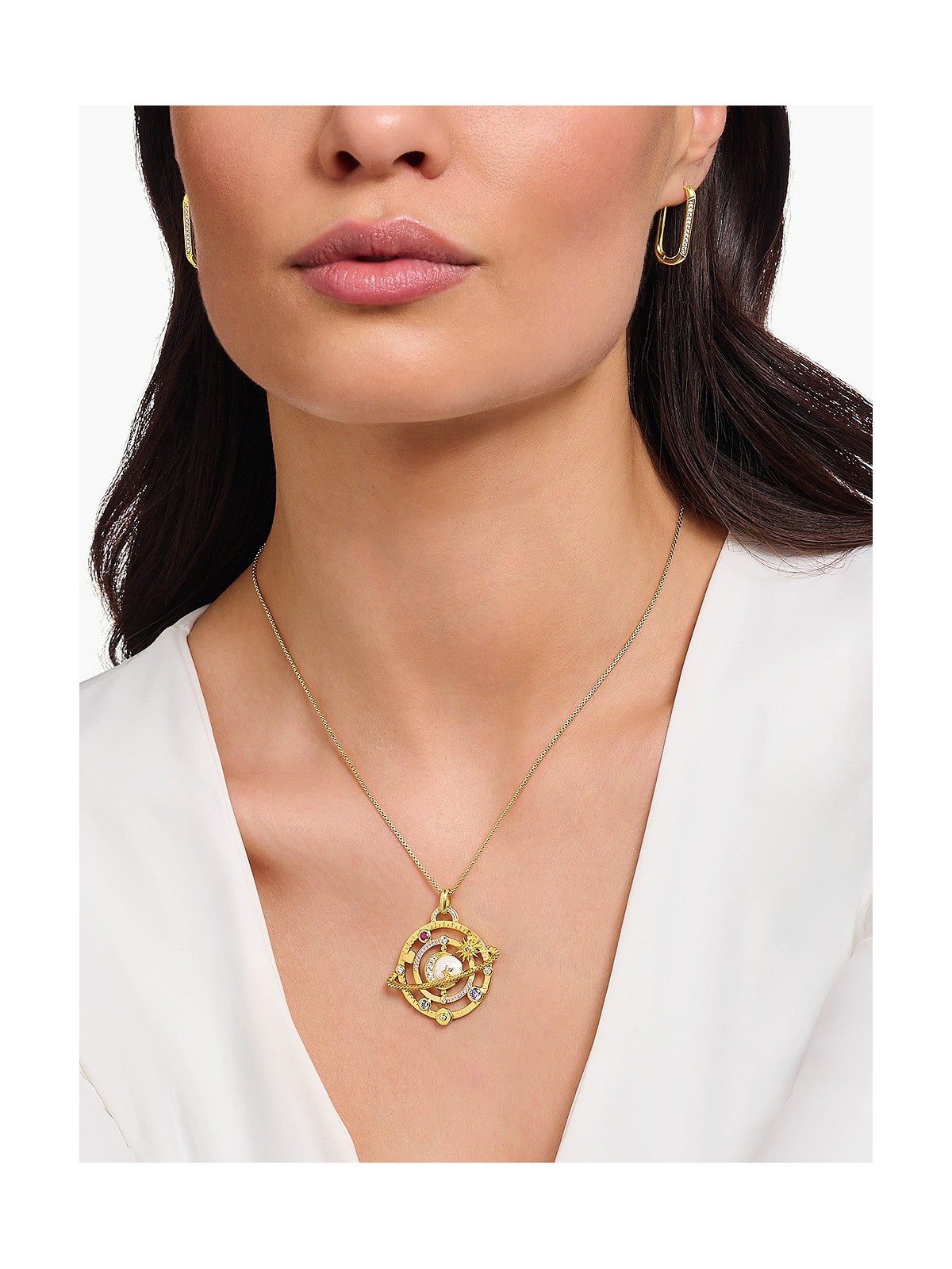 ciondolo Thomas Sabo PE953-776-7 Pendant with planet ring
