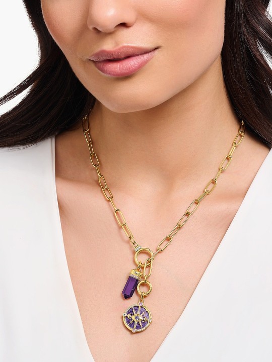 ciondolo Thomas Sabo PE955-995-13 Pendant with imitation amethyst