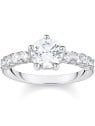anello donna Thomas Sabo solitaire ring  TR2440-051-14-54 Gr. 54