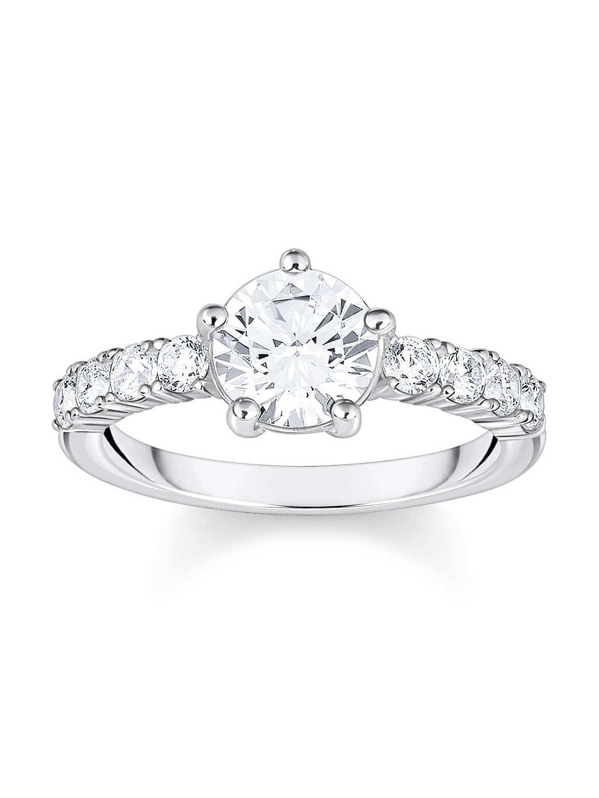 anello donna Thomas Sabo solitaire ring TR2440-051-14-56 Gr. 56