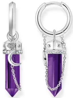 orecchini donna Thomas Sabo Creole with imitation amethyst CR722-643-13