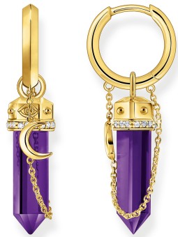 orecchini donna Thomas Sabo Creole with imitation amethyst CR722-414-13