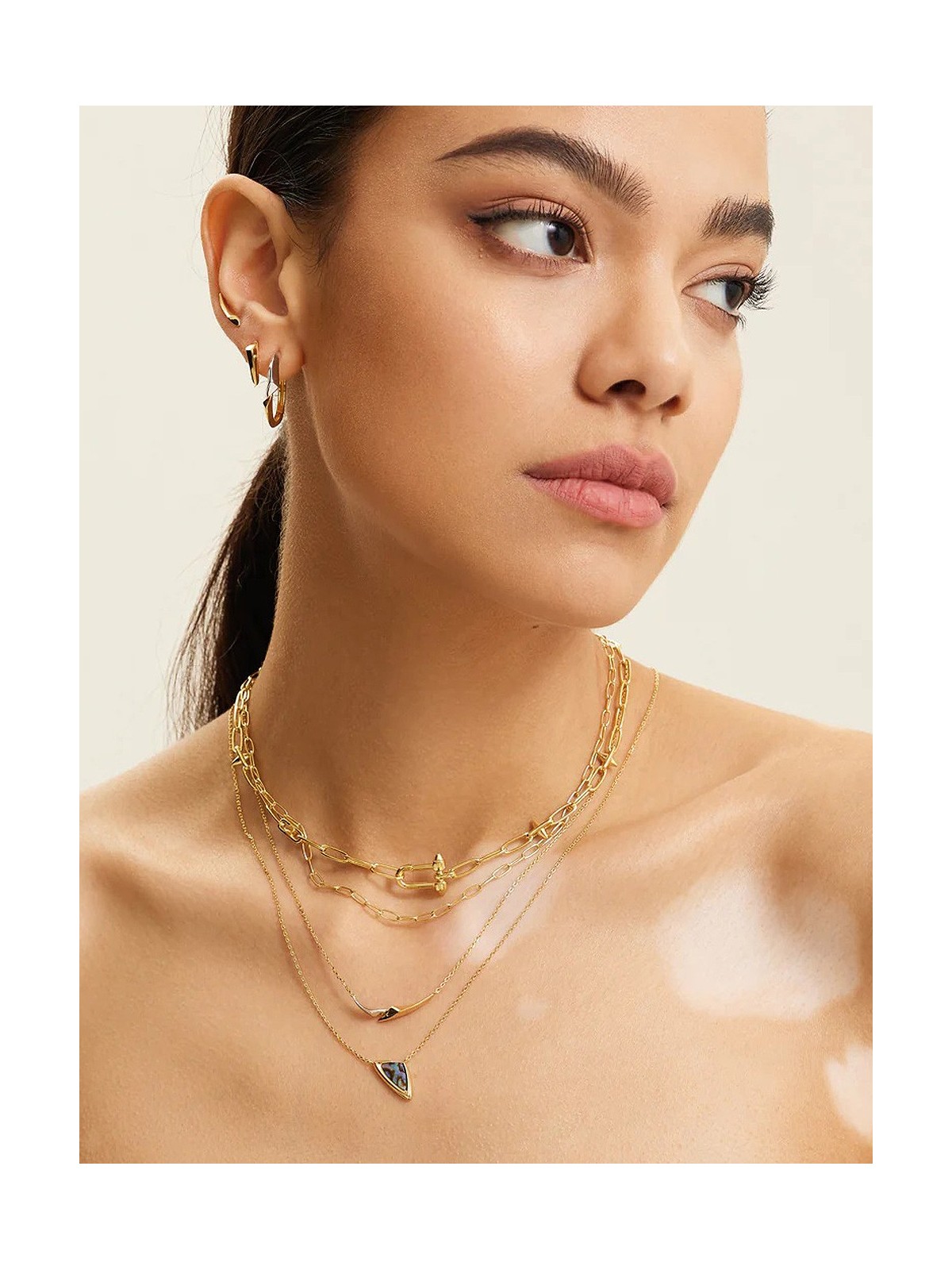 collana donna ANIA HAIE N049-02T Tough Love Ladies necklace, adjustable