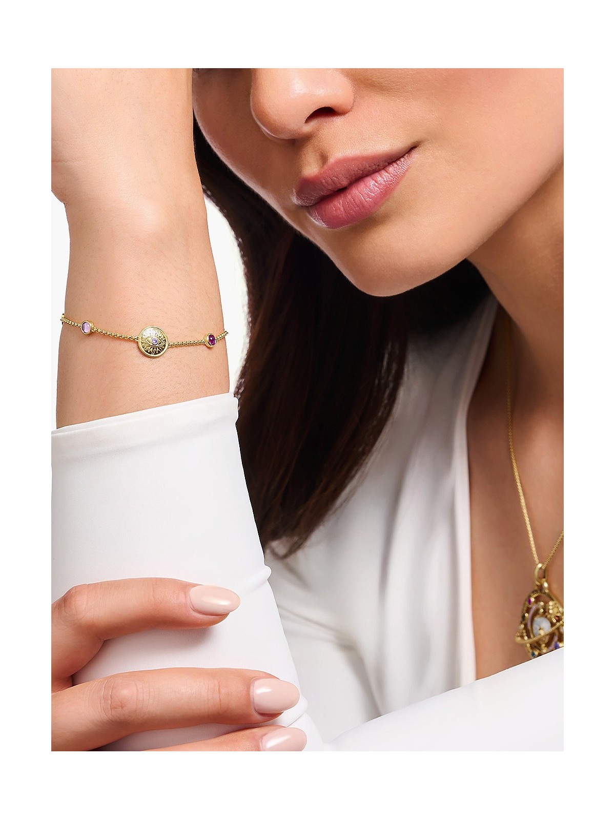 bracciale donna Thomas Sabo A2132-995-7 Bracelet with symbols