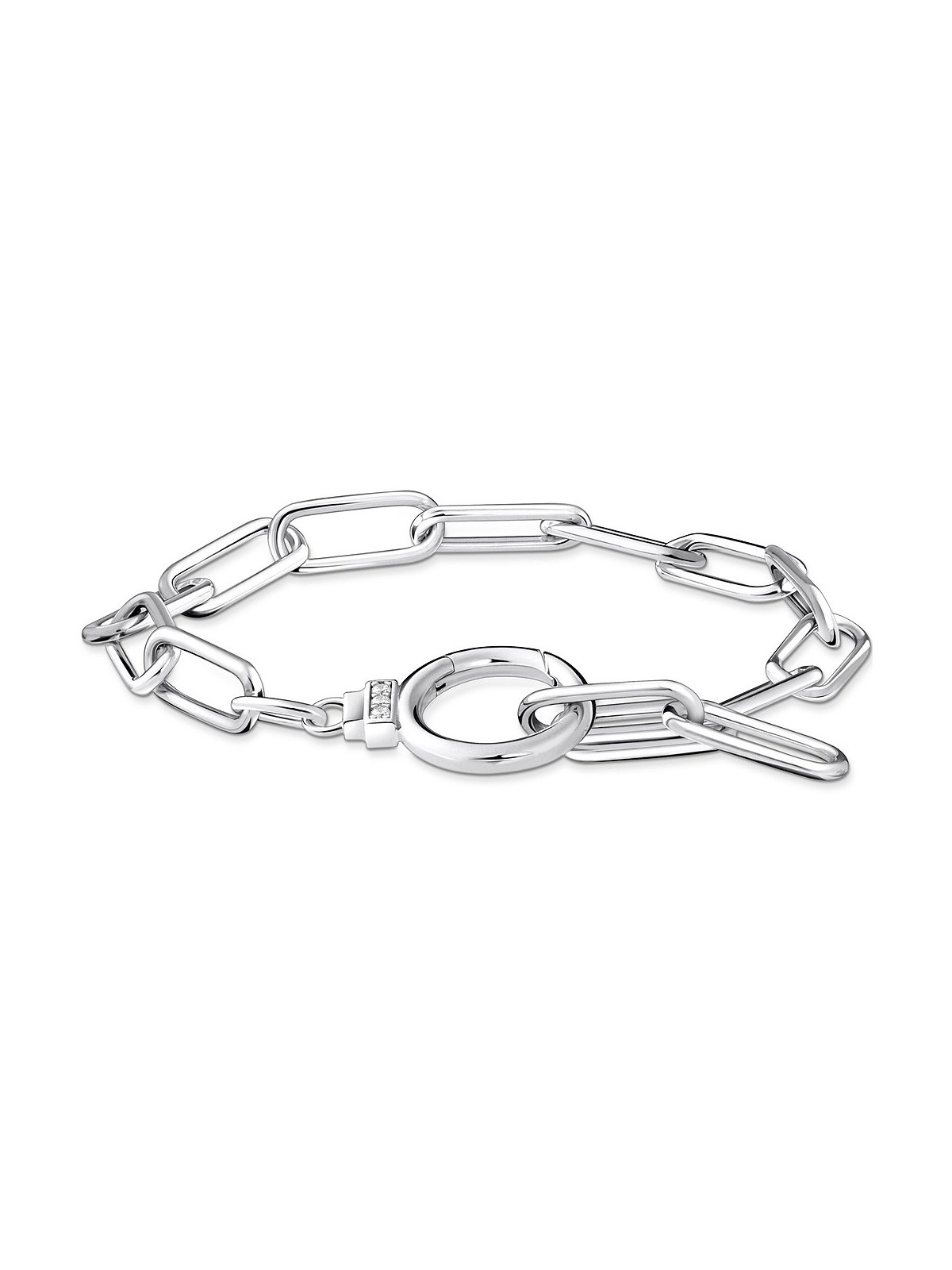 bracciale donna Thomas Sabo A2133-051-14 Link bracelet with ring clasp
