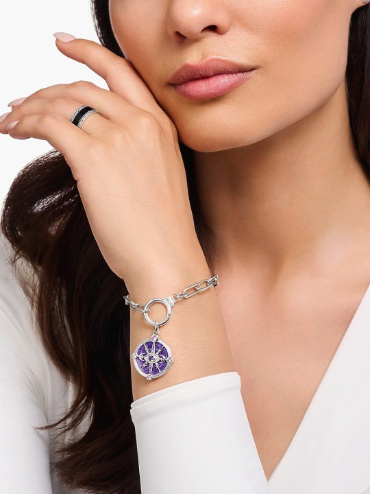 bracciale donna Thomas Sabo A2133-051-14 Link bracelet with ring clasp