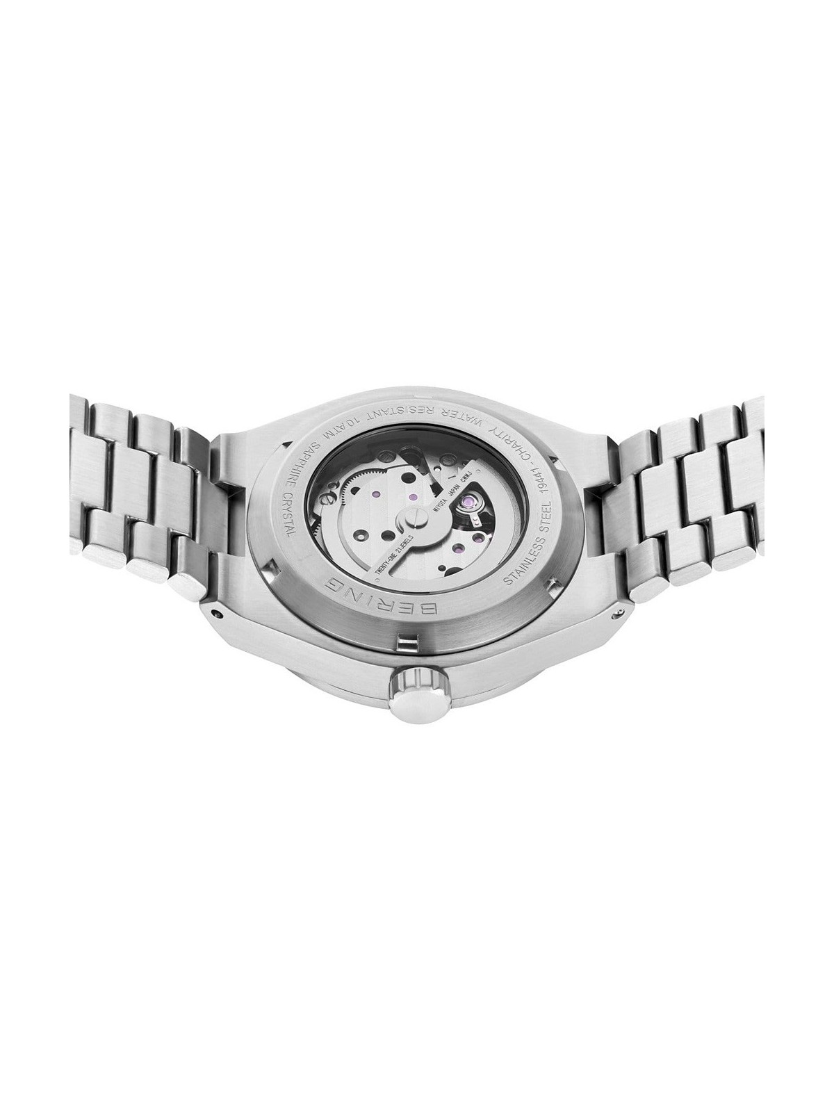 orologio uomo Bering 19441-CHARITY men's watch Charity Automatic 41mm 10ATM