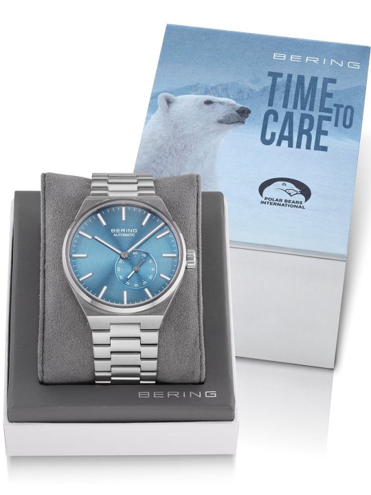 orologio uomo Bering 19441-CHARITY men's watch Charity Automatic 41mm 10ATM