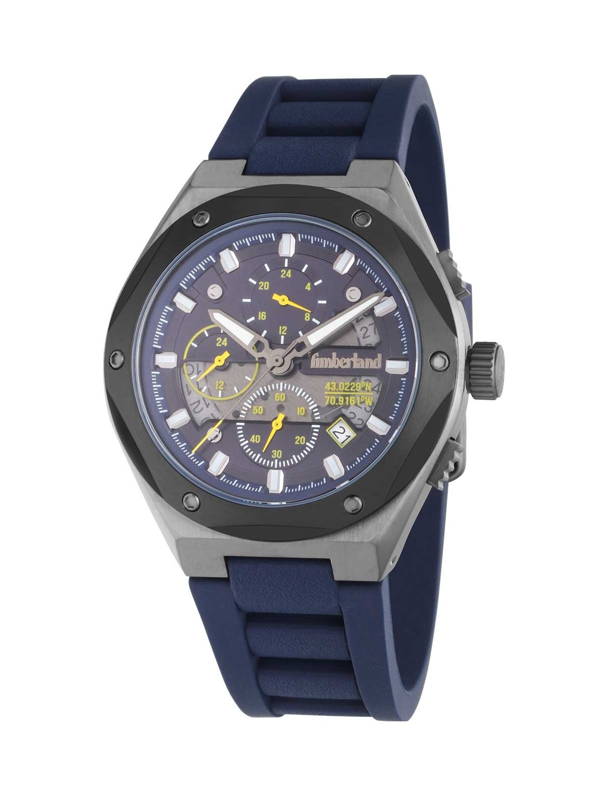 orologio uomo Timberland TDWGQ2231201 Abbotville men's watch 45mm 5ATM