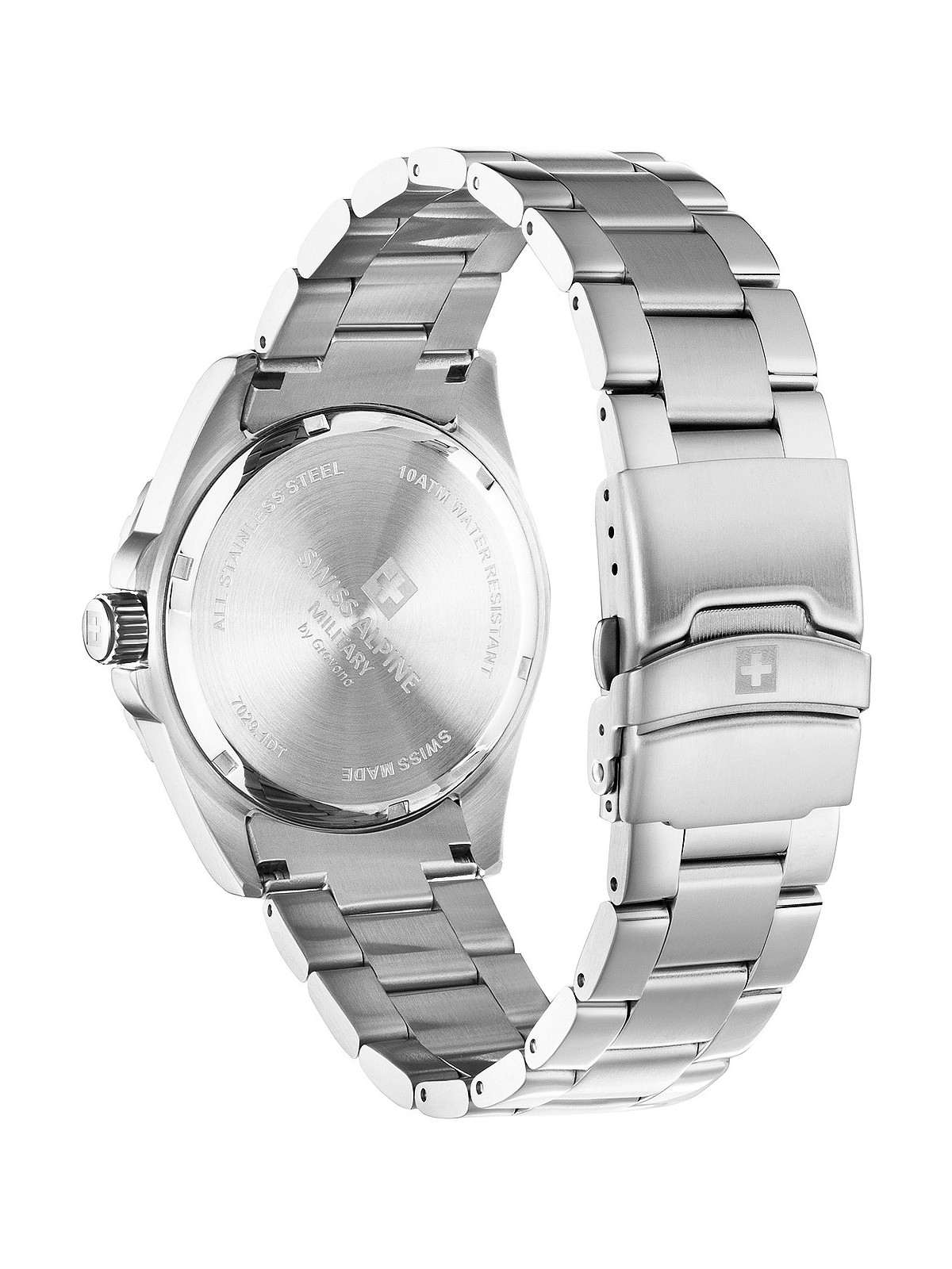 orologio uomo Swiss Alpine Military 7029.1136 Raptor Mens Watch 42mm 10ATM