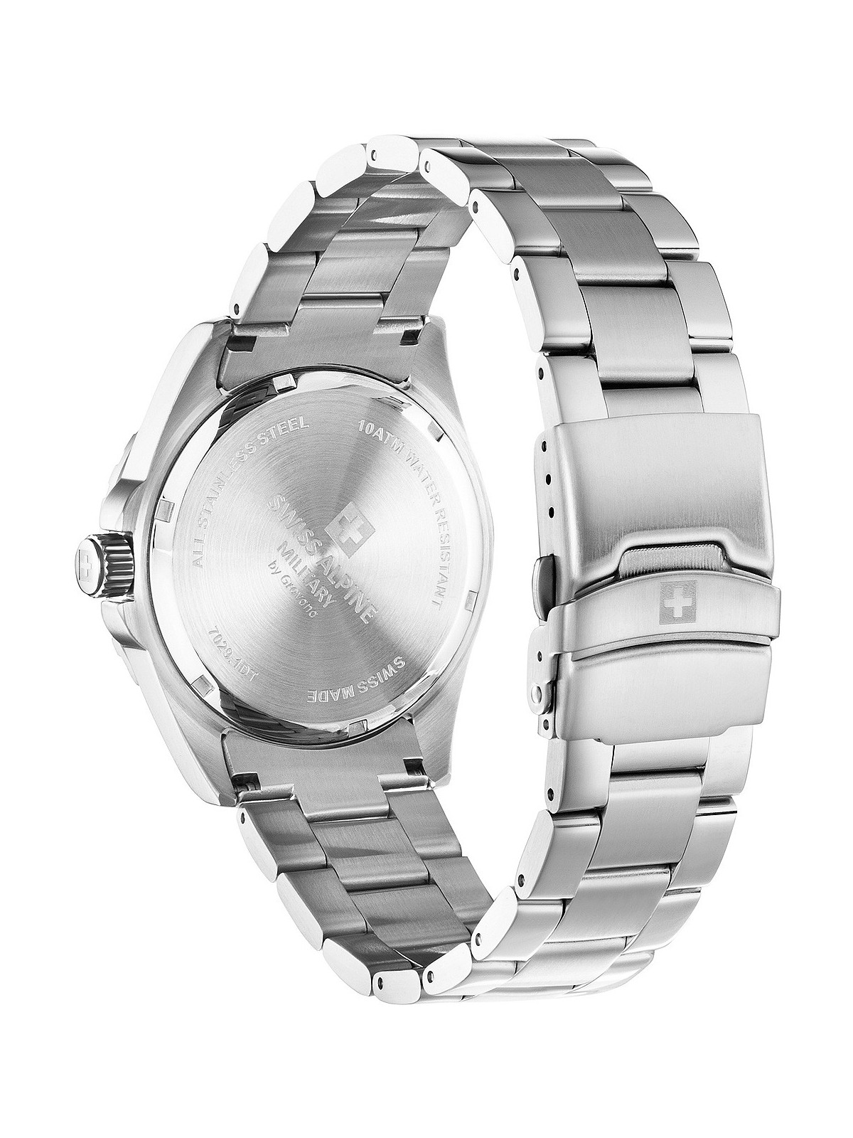orologio uomo Swiss Alpine Military 7029.1138 Raptor Mens Watch 42mm 10ATM