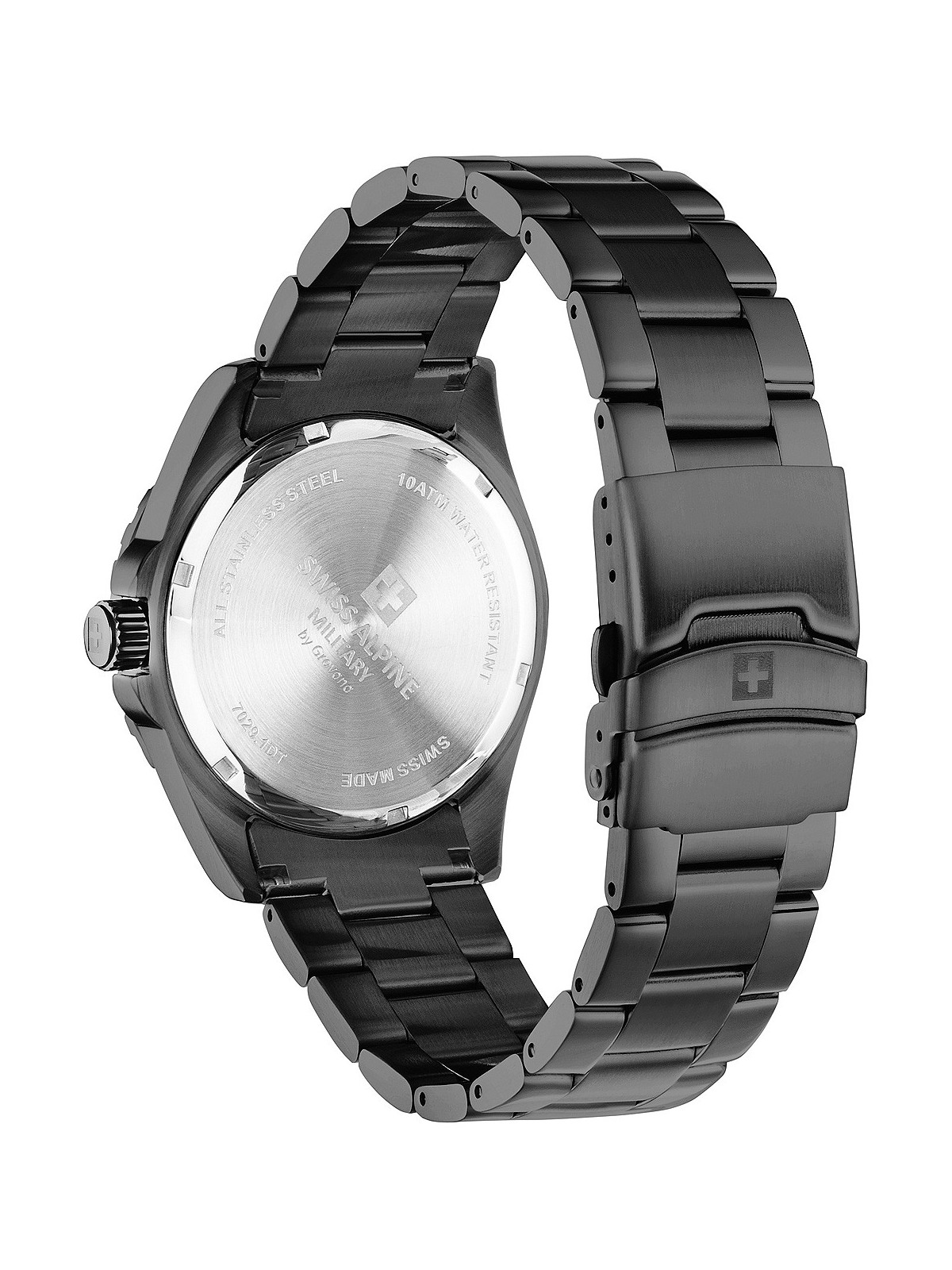 orologio uomo Swiss Alpine Military 7029.1179 Raptor Mens Watch 42mm 10ATM