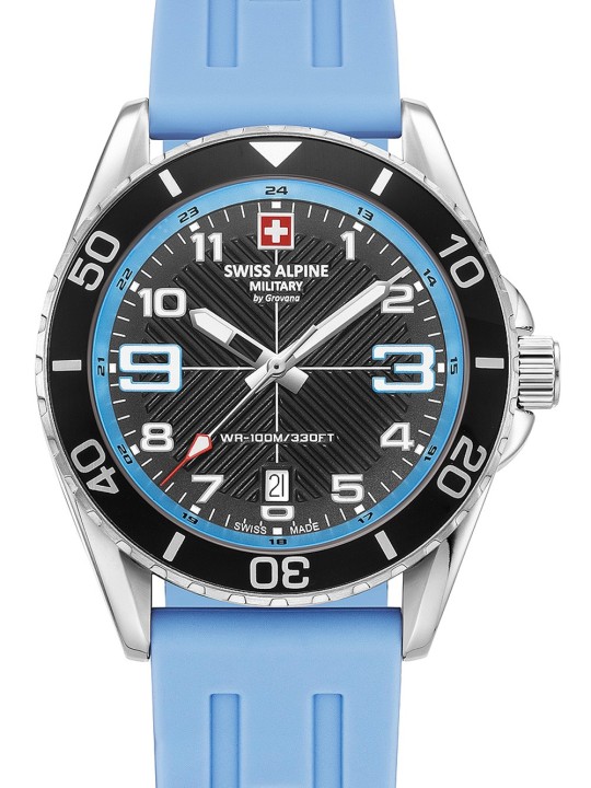 orologio uomo Swiss Alpine Military 7029.1831 Raptor Mens Watch 42mm 10ATM