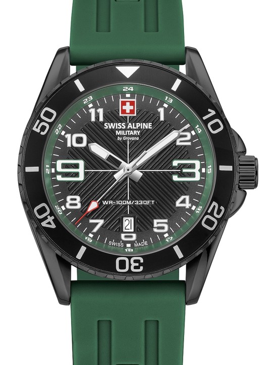 orologio uomo Swiss Alpine Military 7029.1874 Raptor Mens Watch 42mm 10ATM