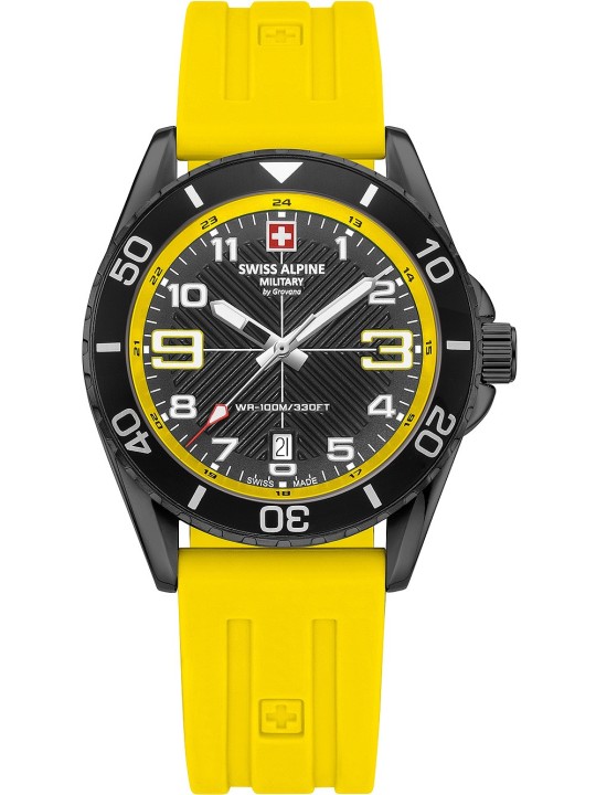 orologio uomo Swiss Alpine Military 7029.1878 Raptor Mens Watch 42mm 10ATM