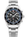 orologio uomo Swiss Alpine Military 7029.9135 Raptor Chronograph Mens Watch 42mm