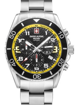 orologio uomo Swiss Alpine Military 7029.9138 Raptor Chronograph Mens Watch 42mm