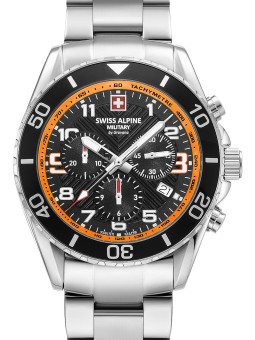 orologio uomo Swiss Alpine Military 7029.9139 Raptor Chronograph Mens Watch 42mm