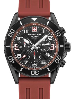 orologio uomo Swiss Alpine Military 7029.9876 Raptor Chronograph Mens Watch 42mm