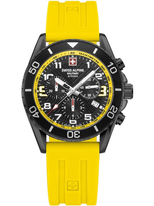 orologio uomo Swiss Alpine Military 7029.9878 Raptor Chronograph Mens Watch 42mm