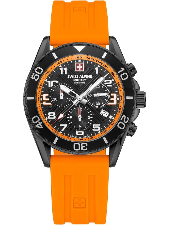 orologio uomo Swiss Alpine Military 7029.9879 Raptor Chronograph Mens Watch 42mm