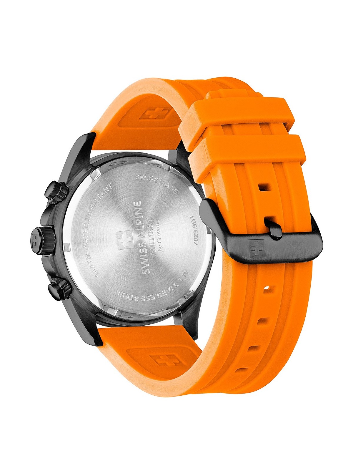 orologio uomo Swiss Alpine Military 7029.9879 Raptor Chronograph Mens Watch 42mm