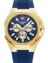 orologio uomo Swiss Alpine Military 7005.9815 Typhoon Chronograph Mens Watch 42mm 10ATM