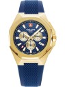 orologio uomo Swiss Alpine Military 7005.9815 Typhoon Chronograph Mens Watch 42mm 10ATM