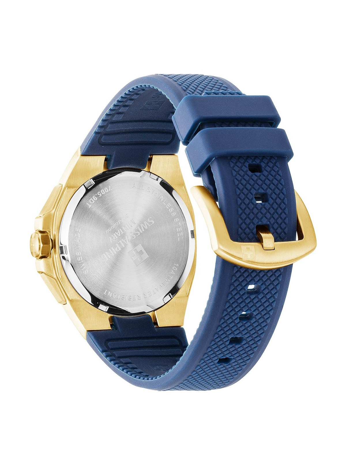 orologio uomo Swiss Alpine Military 7005.9815 Typhoon Chronograph Mens Watch 42mm 10ATM