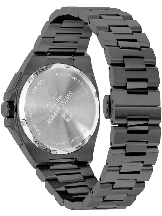 orologio uomo Swiss Alpine Military 7005.9175 Typhoon Chronograph Mens Watch 42mm 10ATM