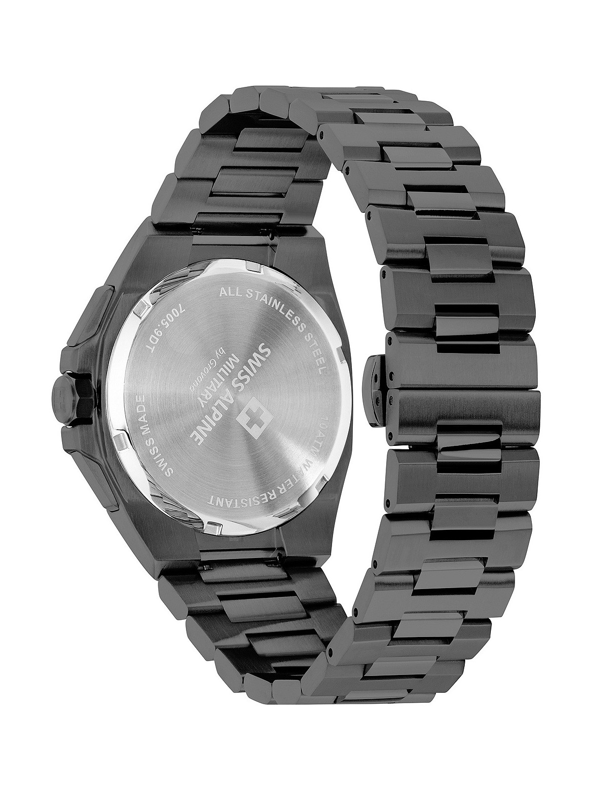 orologio uomo Swiss Alpine Military 7005.9175 Typhoon Chronograph Mens Watch 42mm 10ATM