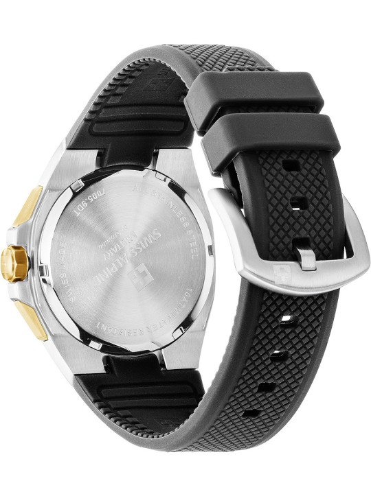 orologio uomo Swiss Alpine Military 7005.9844 Typhoon Chronograph Mens Watch 42mm 10ATM
