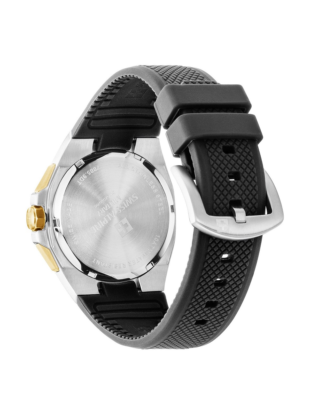 orologio uomo Swiss Alpine Military 7005.9844 Typhoon Chronograph Mens Watch 42mm 10ATM