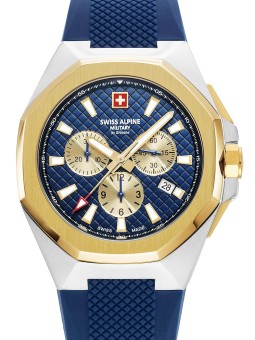 orologio uomo Swiss Alpine Military 7005.9845 Typhoon Chronograph Mens Watch 42mm 10ATM