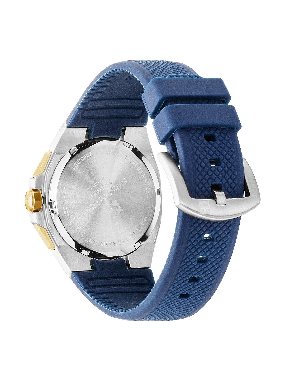 orologio uomo Swiss Alpine Military 7005.9845 Typhoon Chronograph Mens Watch 42mm 10ATM
