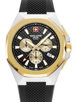 orologio uomo Swiss Alpine Military 7005.9847 Typhoon Chronograph Mens Watch 42mm 10ATM