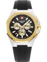 orologio uomo Swiss Alpine Military 7005.9847 Typhoon Chronograph Mens Watch 42mm 10ATM