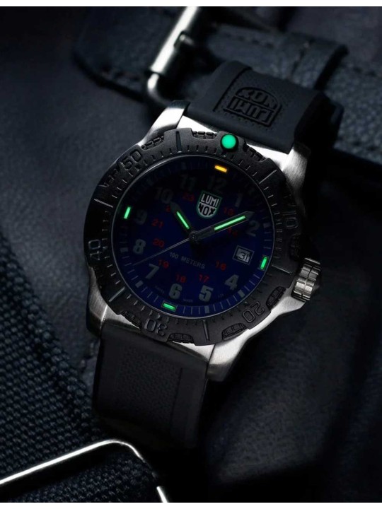 orologio uomo Luminox X2.2133 Manta Ray Steel Mens Watch 45mm 10ATM