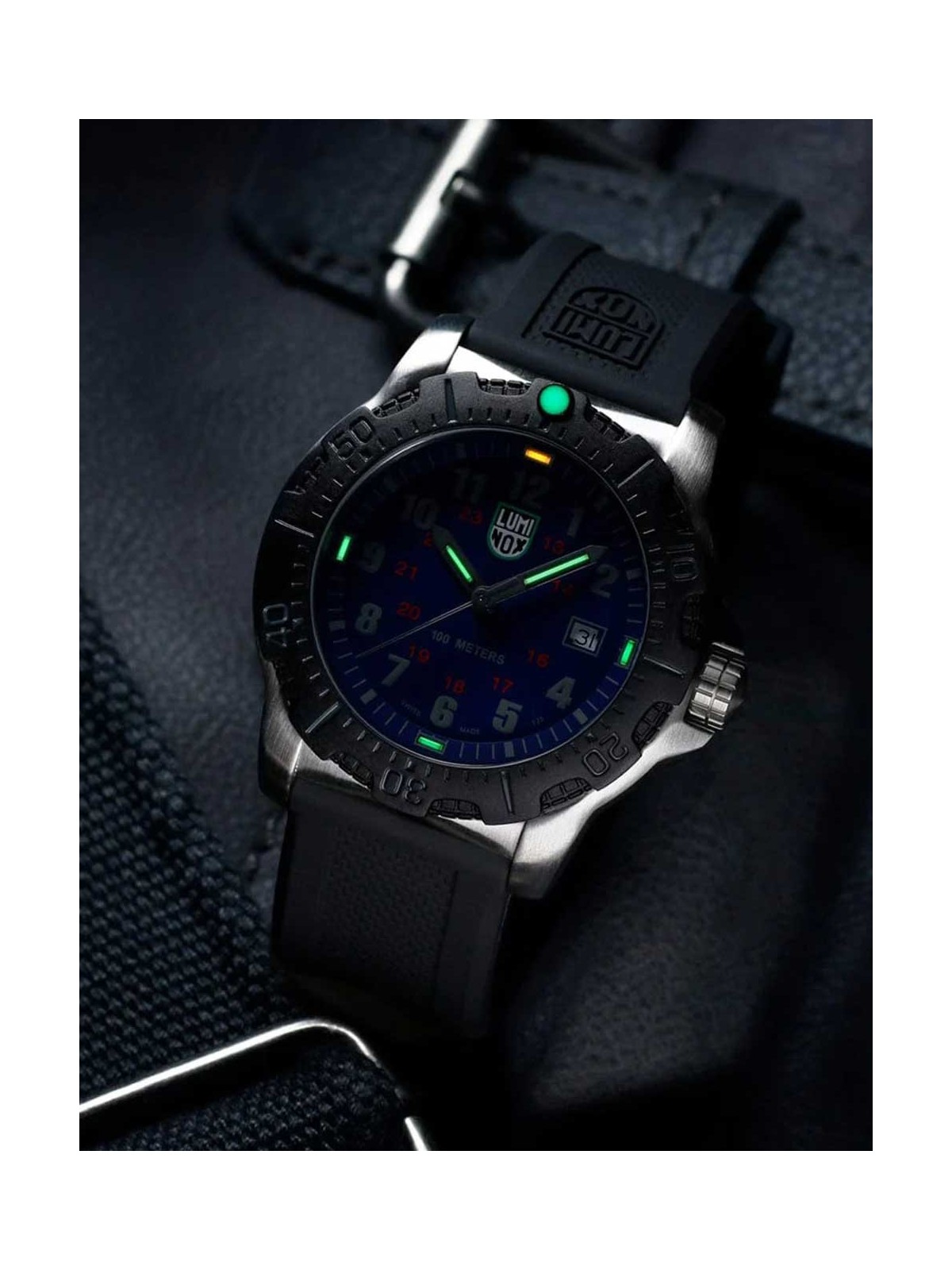 orologio uomo Luminox X2.2133 Manta Ray Steel Mens Watch 45mm 10ATM
