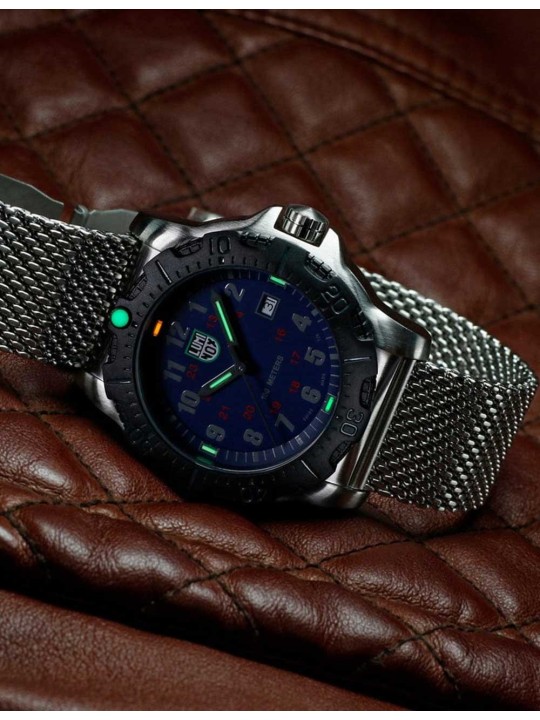 orologio uomo Luminox X2.2134 Manta Ray Steel Mens Watch 45mm 10ATM