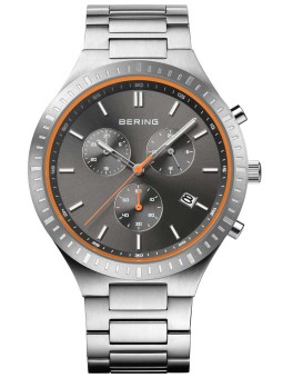 orologio uomo Bering 11743-709 Classic Titanium Chronograph Mens Watch 40mm 5ATM