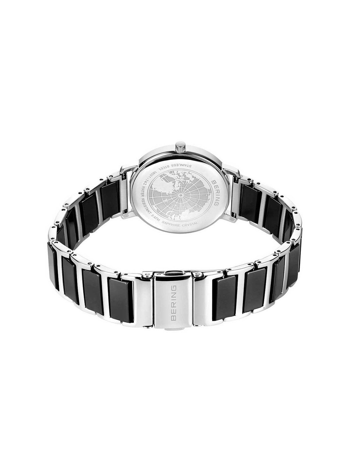 orologio donna Bering 18531-742 Ceramic Ladies Watch 39mm 5ATM