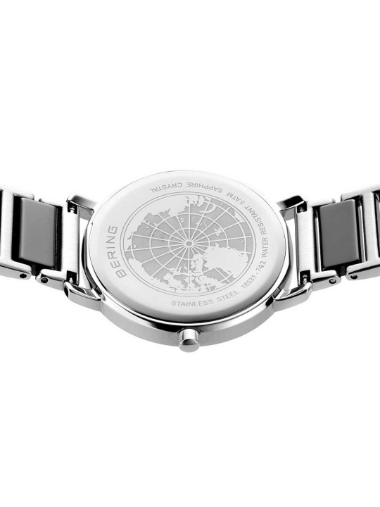 orologio donna Bering 18531-742 Ceramic Ladies Watch 39mm 5ATM