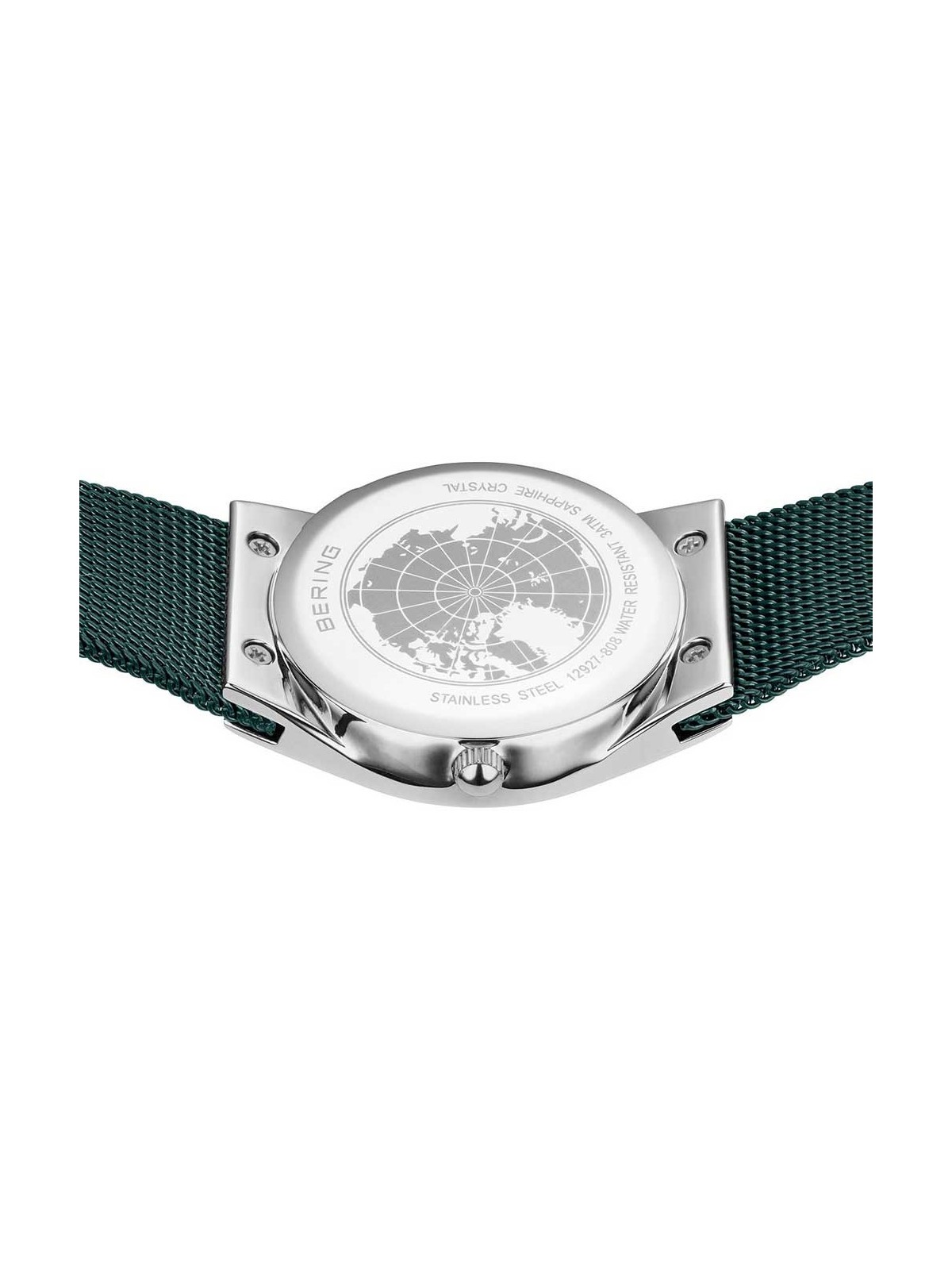 orologio donna Bering 12927-808 Classic Ladies Watch Swarovski Crystals 27mm 3ATM