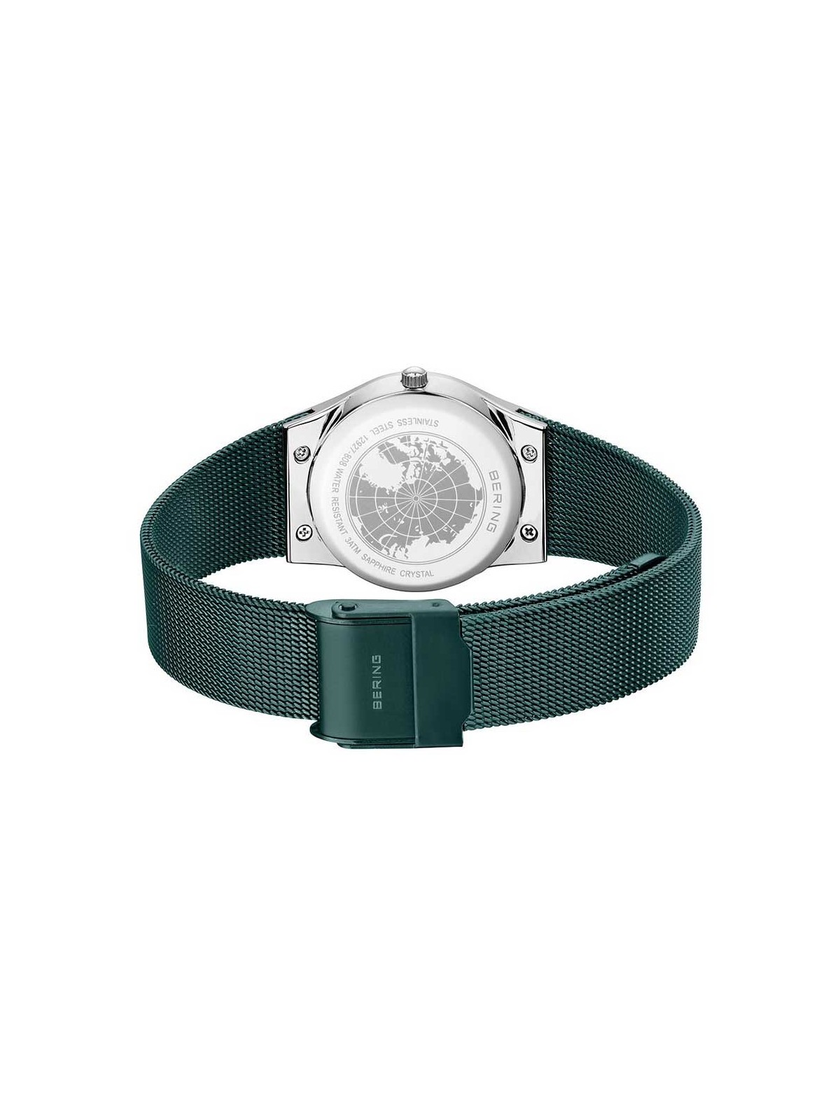 orologio donna Bering 12927-808 Classic Ladies Watch Swarovski Crystals 27mm 3ATM