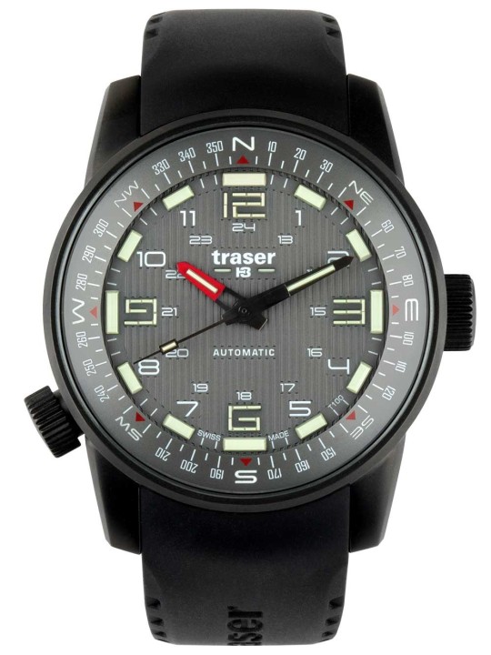 orologio uomo Traser H3 110594 P68 Pathfinder T100 Automatic Mens Watch 46mm 10ATM