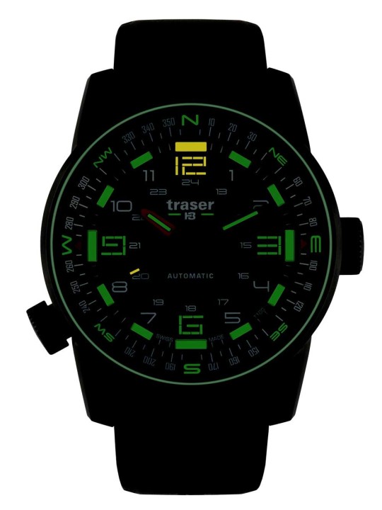 orologio uomo Traser H3 110594 P68 Pathfinder T100 Automatic Mens Watch 46mm 10ATM